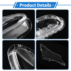 1 Pcs Headlight Lens Cover for Toyota RAV4 (2013–2015) PC Clear