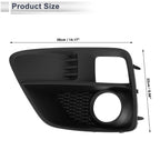1pc Fog Light Grill for Subaru WRX (2015–2017) No. 57731VA010 Black