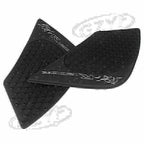 Moto Traction Tank Pads Side Knee Grips for BMW R1200R (2015-2017) Black