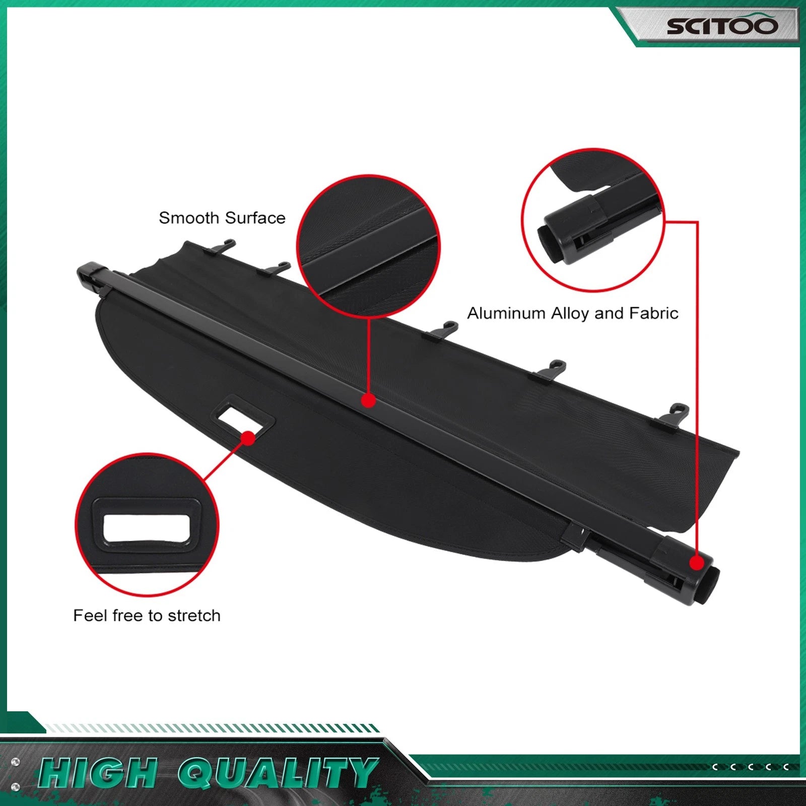 Retractable Cargo Cover for Nissan Murano (2015–2024)