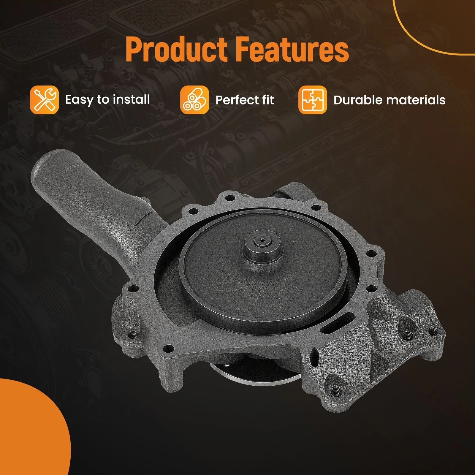 Water Pump for Detroit Diesel Mercedes Benz (1990-2000)