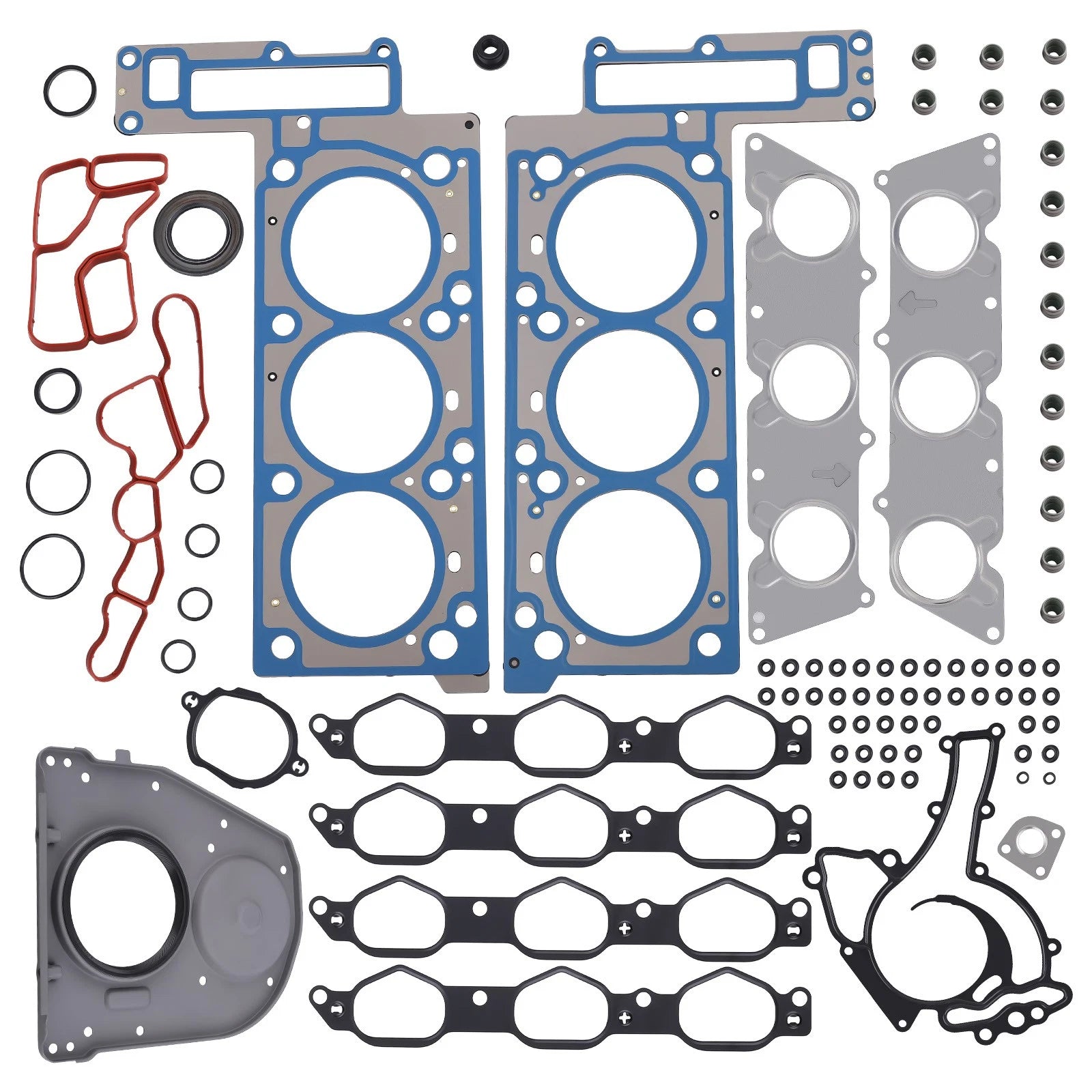 Engine Overhaul Gasket Seals Kit for Mercedes MCL203 C350 (M272 3.5L) 272 61-37100-00