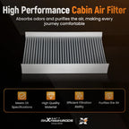 Cabin Filter for Land Rover LR3 (2005–2009), LR4 (2010–2016), JKR500010