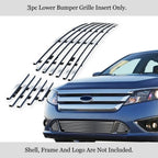 Stainless Chrome Billet Grille Insert for Ford Fusion (2010-2012)