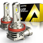 H11 LED Headlight Bulbs for Toyota 4Runner (2006–2021) 2X Pure White