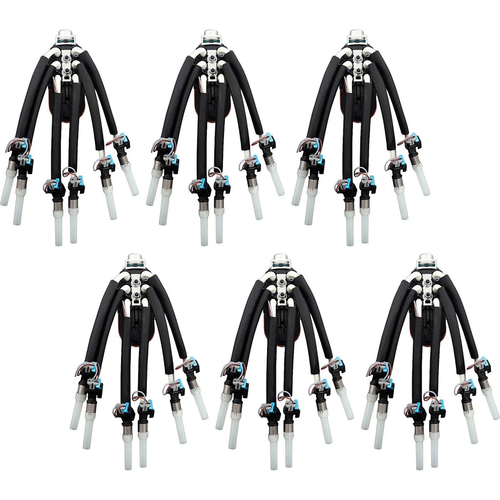 Set of 6 Fuel Injectors for Chevy GMC Express Van S10 Pickup
