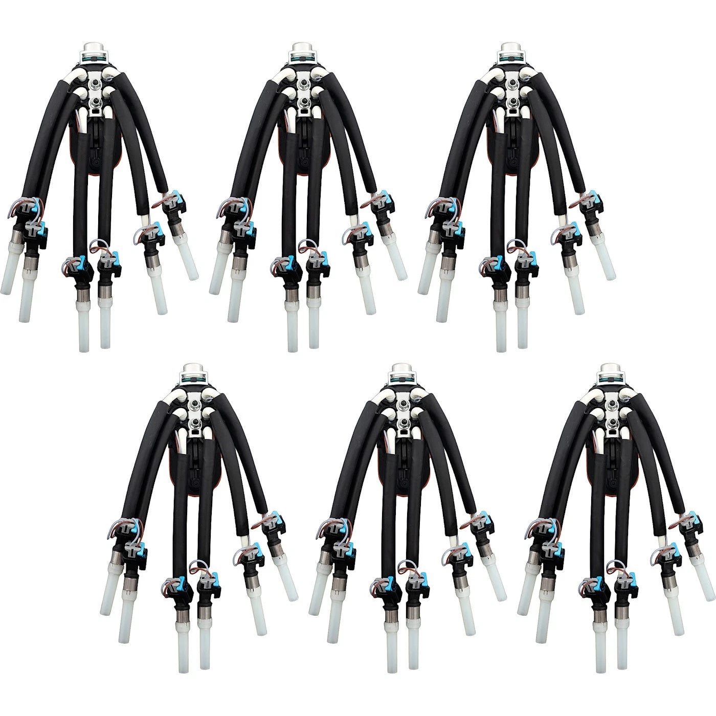 Set of 6 Fuel Injectors for Chevy GMC Express Van S10 Pickup