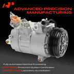 A/C Compressor with Clutch for Ford Edge (2019–2024) Lincoln Nautilus (2019–2023)