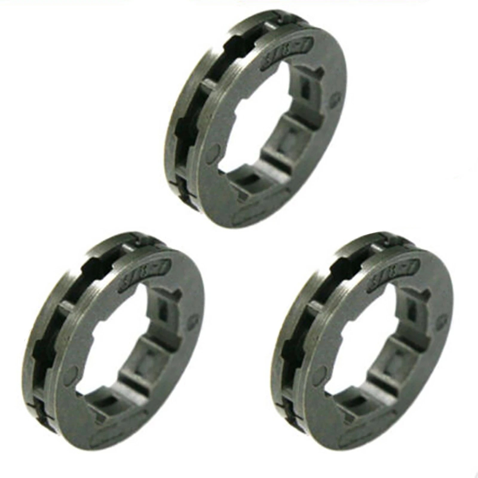 Set of 3 Sprocket Rim 7 Tooth 3/8 for Chainsaw Parts