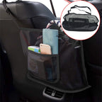 Set of 2 Seat Side Storage Mesh Net Bags for Universal Cars