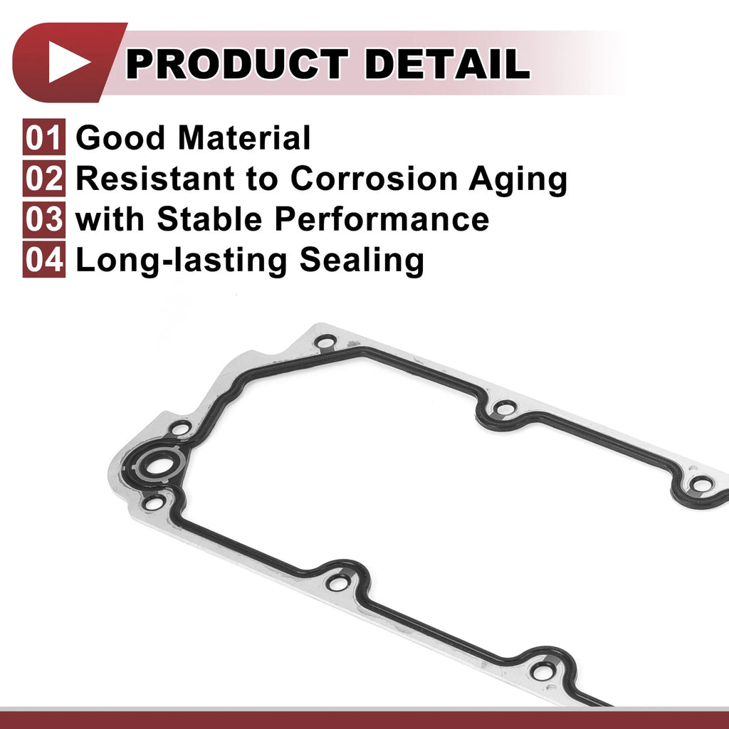 Engine Timing Cover Gasket Set for Chevrolet 4.8L 5.3L 6.0L 6.2L (2000–2023)