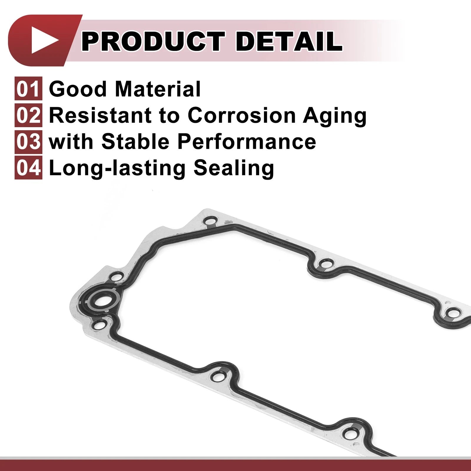 Engine Timing Cover Gasket Set for Chevrolet 4.8L 5.3L 6.0L 6.2L (2000–2023)