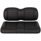 Set of 2 Black Front Cushions for E-Z-GO TXT (2000–2023)