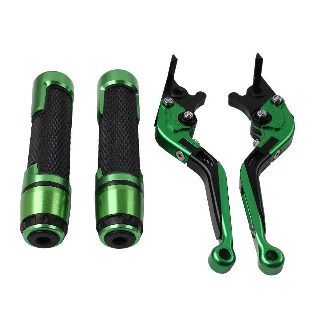 Extendable Brake Clutch Levers & Handlebar Grips for Kawasaki ZX6R/636