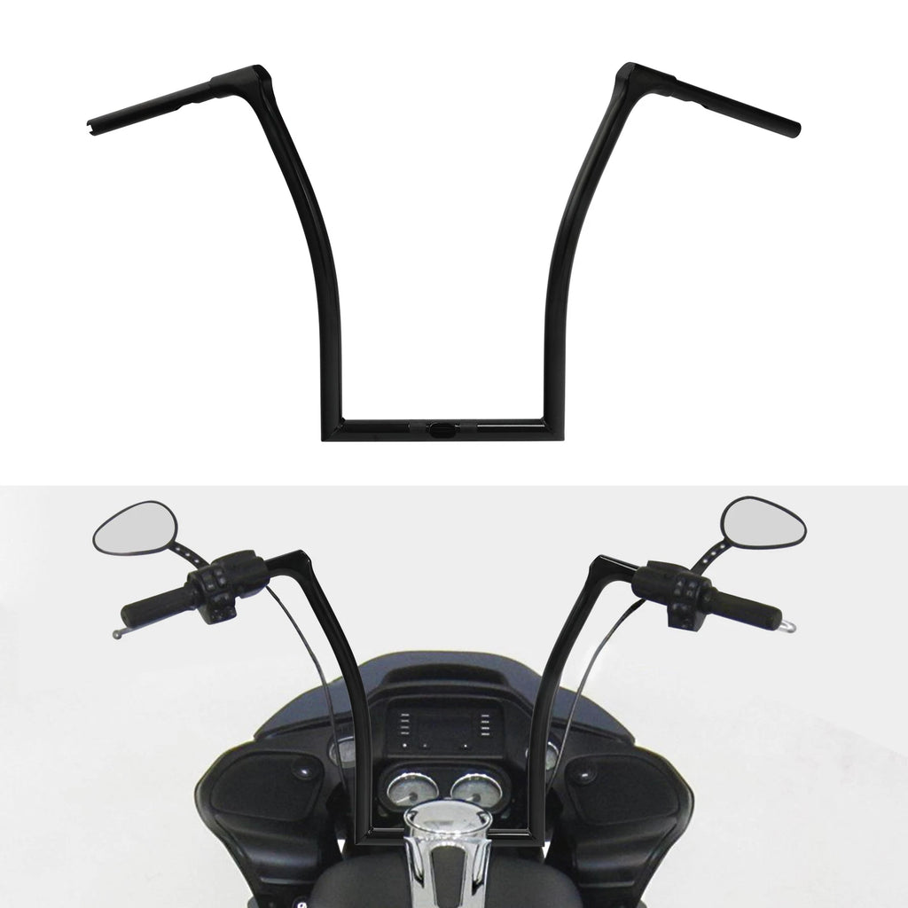 17" Black Fused Bar Handlebar for Harley Road Glide FLTR (2015–2023)