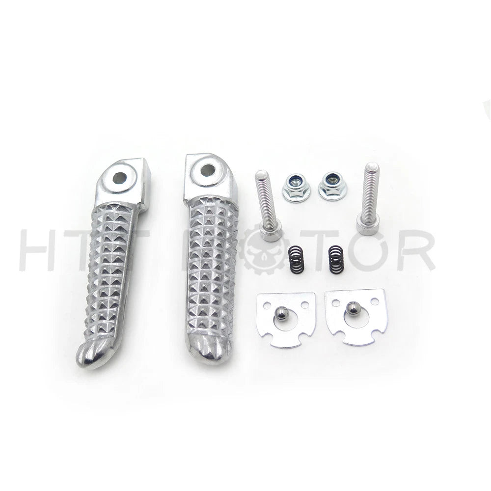 Silver Rear Foot Peg Footrest for Yamaha YZF R1 (2002–2012)