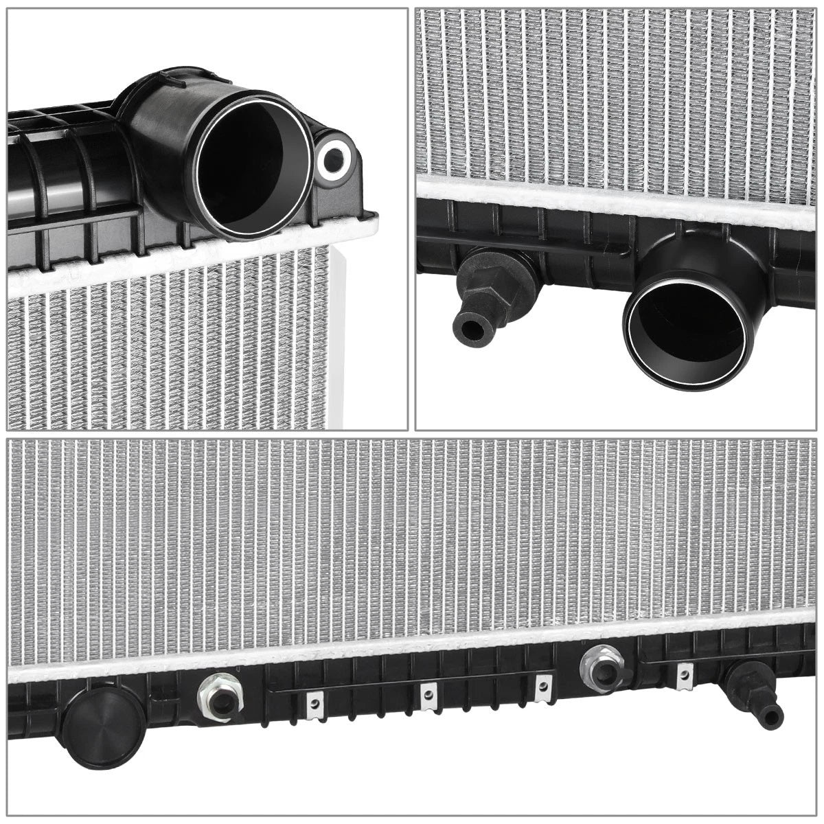 2-Row Aluminum Radiator for Freightliner Cascadia/Century Class/Columbia (2008–2013)