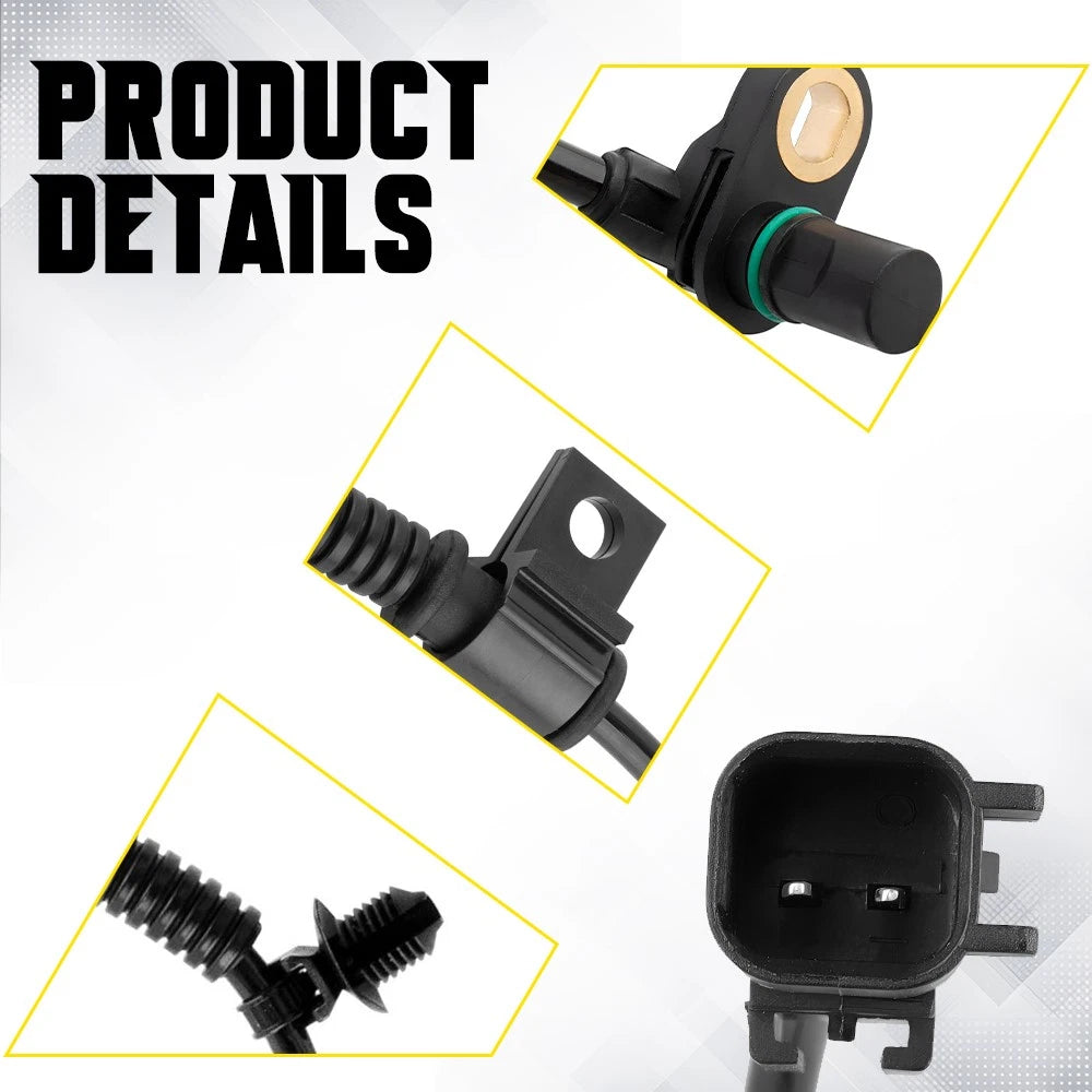 Set of 2 ABS Speed Sensors for Ford F-150 Lincoln Navigator (2011–2014)