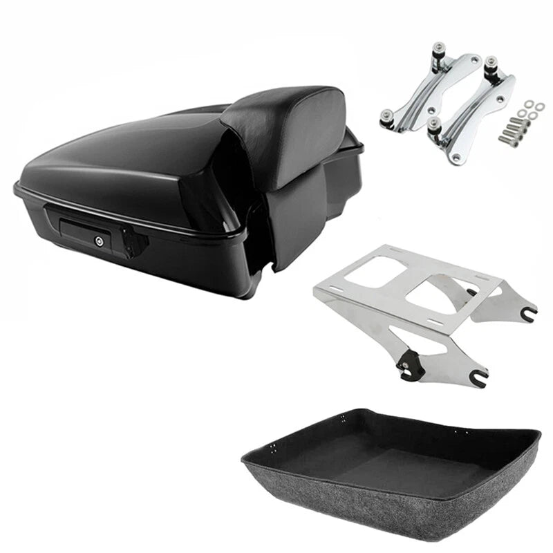 Chopped Trunk Backrest Mount for Harley Touring Road Glide (2014–2026)