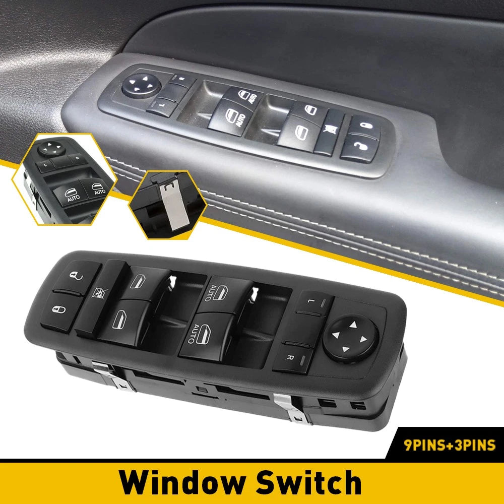 Power Window Switch 68110866AA for Ram 1500 2500 3500 4500 5500 (2011–2017)