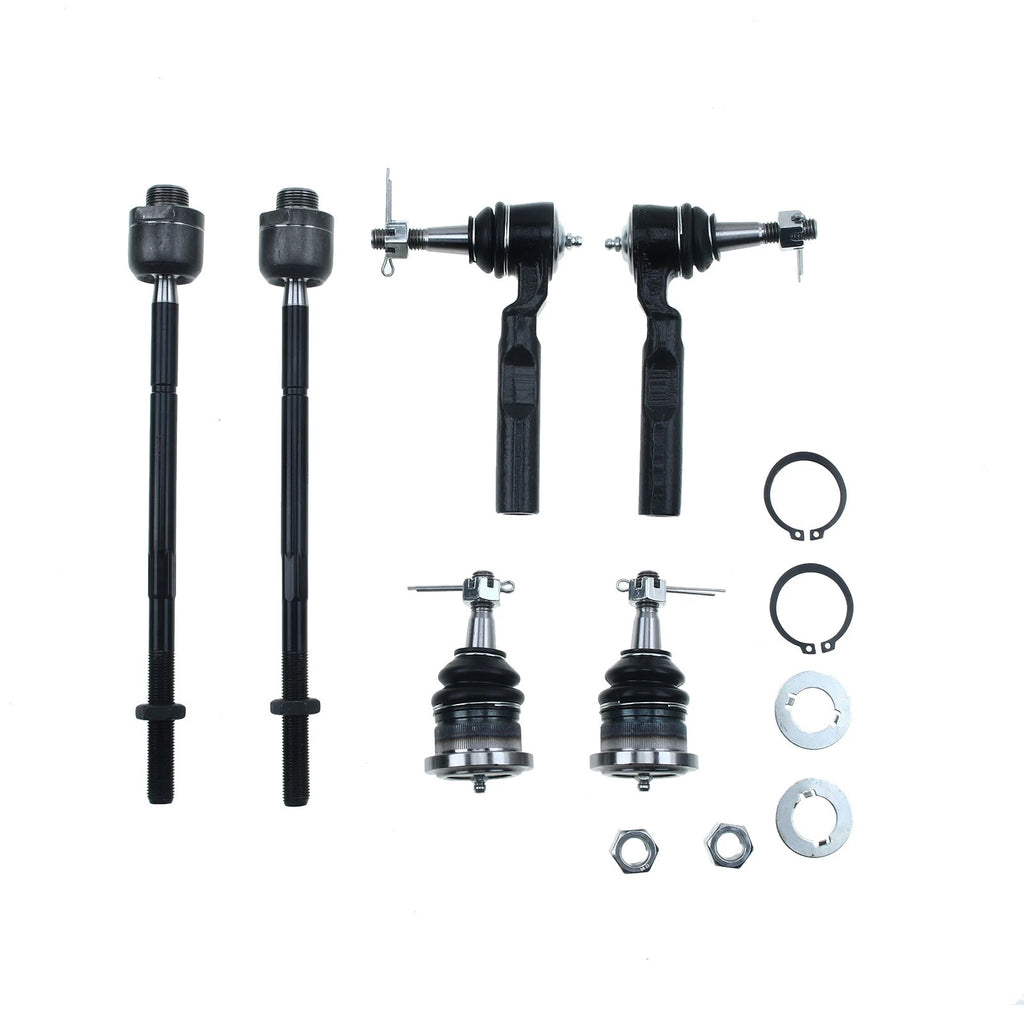 6X Front Ball Joint & Tie Rod End for Chevy Silverado 1500 GMC Sierra (2007–2018)
