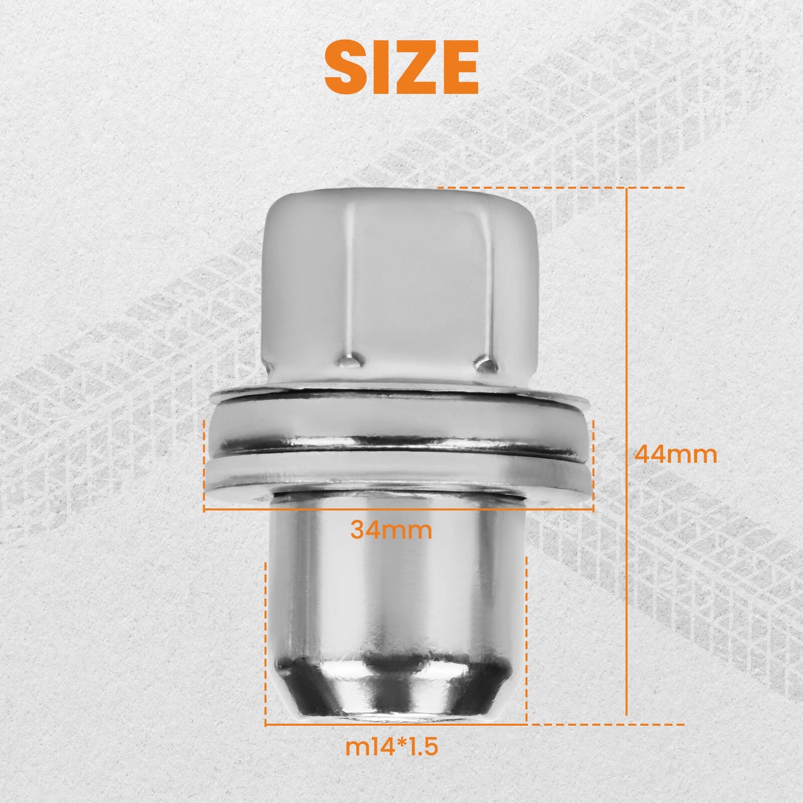 20x Wheel Lug Nut for Land Rover Discovery 3/4 (2004–2016) RRD500510