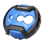 1 Pcs Blue CNC Aluminum Motor Seat Lock Cover Cap for Yamaha NMAX 155 (2015–2016)