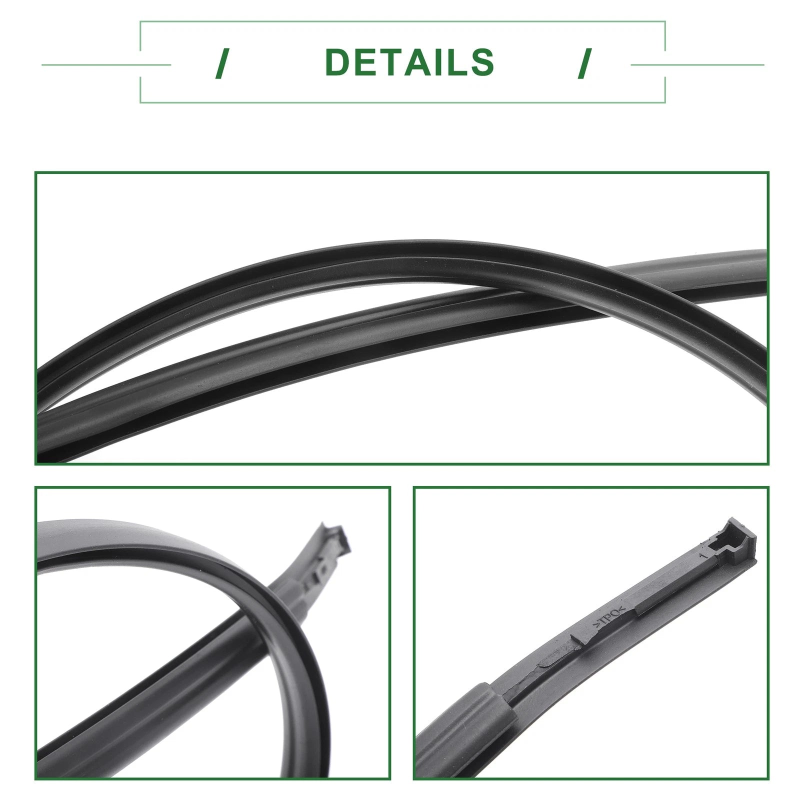 Right Side Roof Sealing Strip Sunroof Trim No. 7555506130 for Toyota Camry (2018–2022)