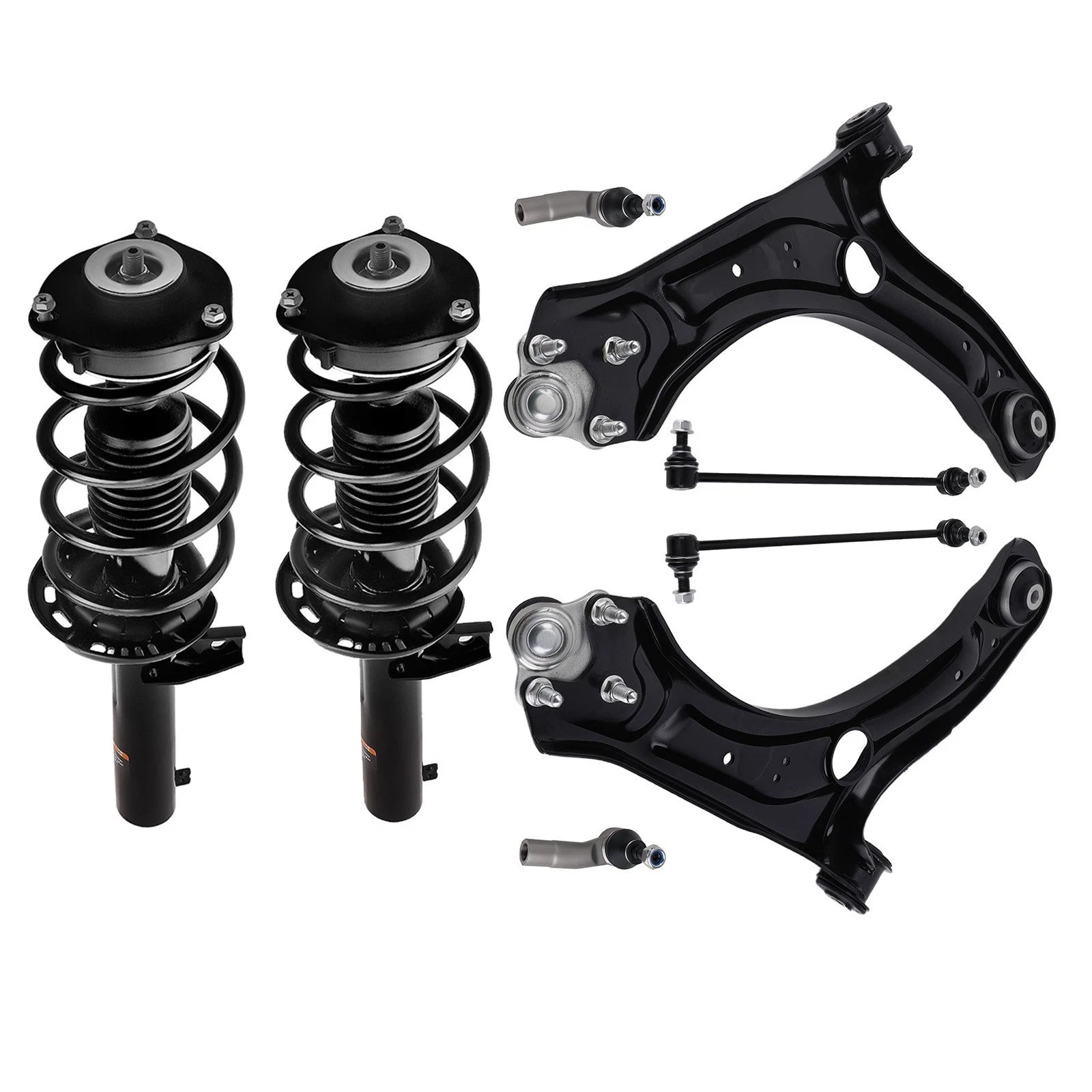 Suspension Front Strut w/ Control Arm Kit For VW Beetle 2012-2017 Comfortline
