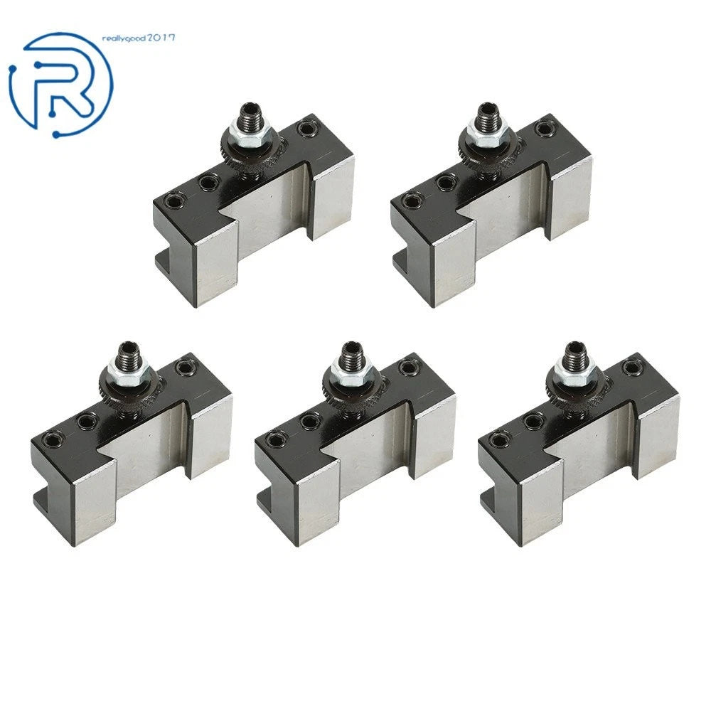 5-Piece Quick Change Lathe Tool Post Holder OXA #1 250-001 for OXA
