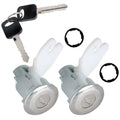 Set of 2 Door Lock Cylinder Tumblers for Ford F150 F250 F350 (1992–1995)
