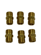 Set of 2 SeaStar HF5527 Union Coupling Fitting Brass 3/8" T for Marine