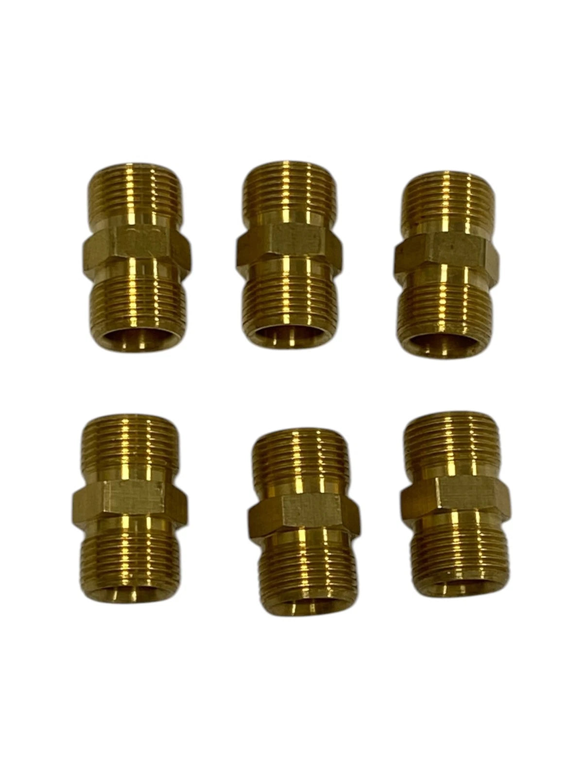 Set of 2 SeaStar HF5527 Union Coupling Fitting Brass 3/8" T for Marine