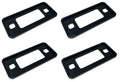 Low Side Marker Bezels Replacement Black Anodized Aluminum for Ford Bronco (1970–1977)
