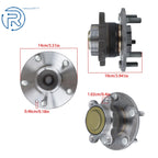 Set of 2 Rear Wheel Hub Bearing Assembly 512570 for Honda Civic Insight (2016–2021)