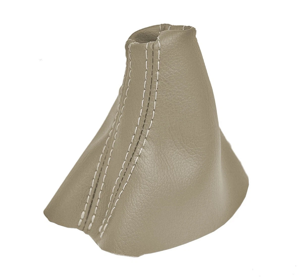 Leather Automatic Shift Boot Cover for Audi A5 (2008–2016) Beige