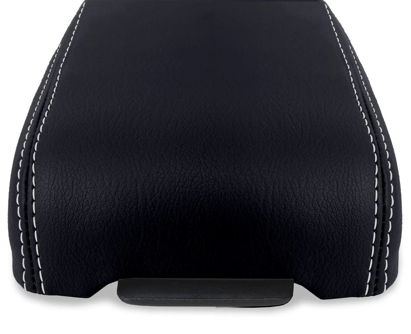 Leather Console Armrest Cover for Chevrolet Colorado (1995–2005) White Stitch