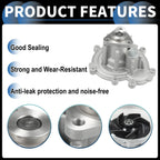 Water Pump with Gasket Kit for Porsche Cayenne (2002-2006)