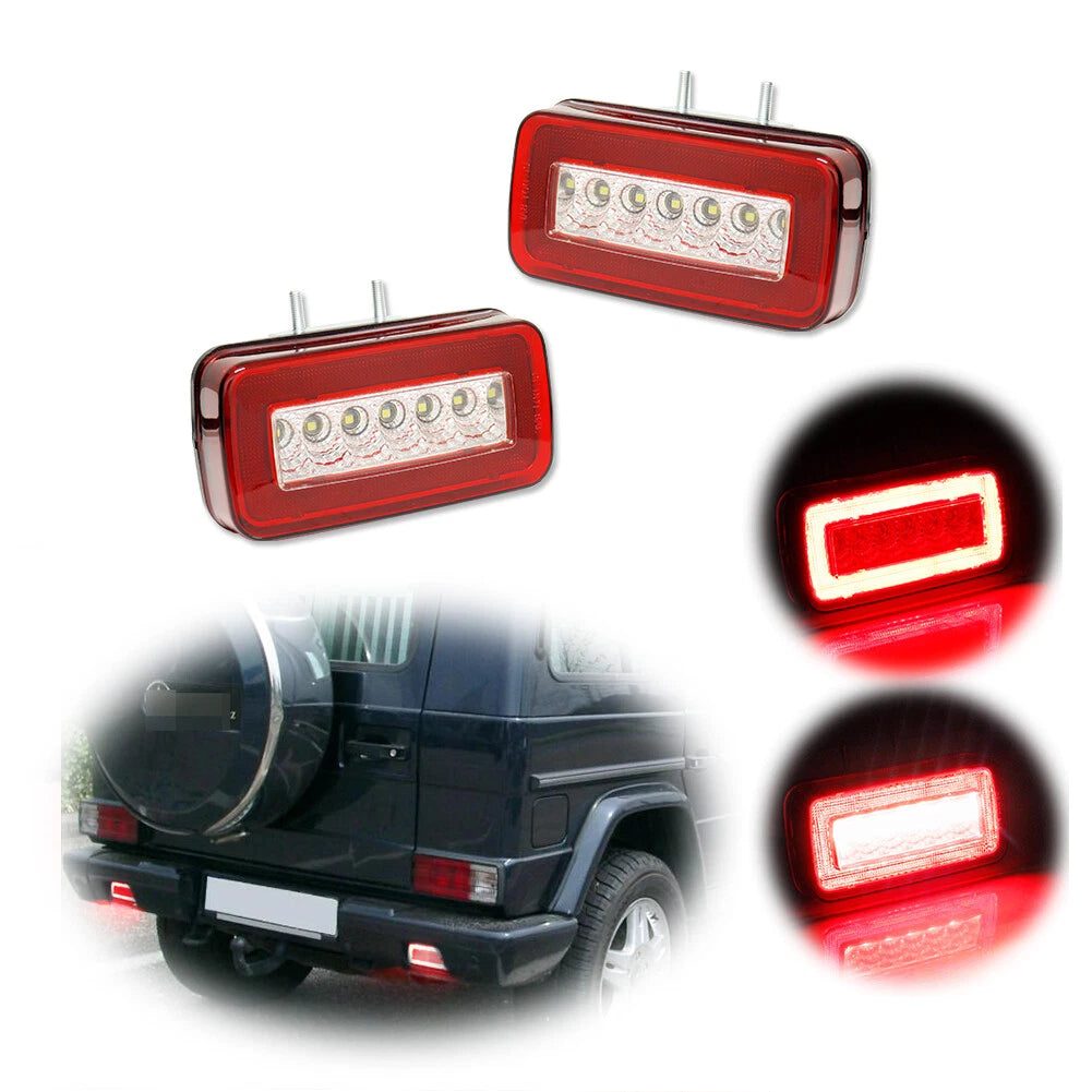 Red LED Rear Fog Light for Mercedes G-Class (1986–2018)