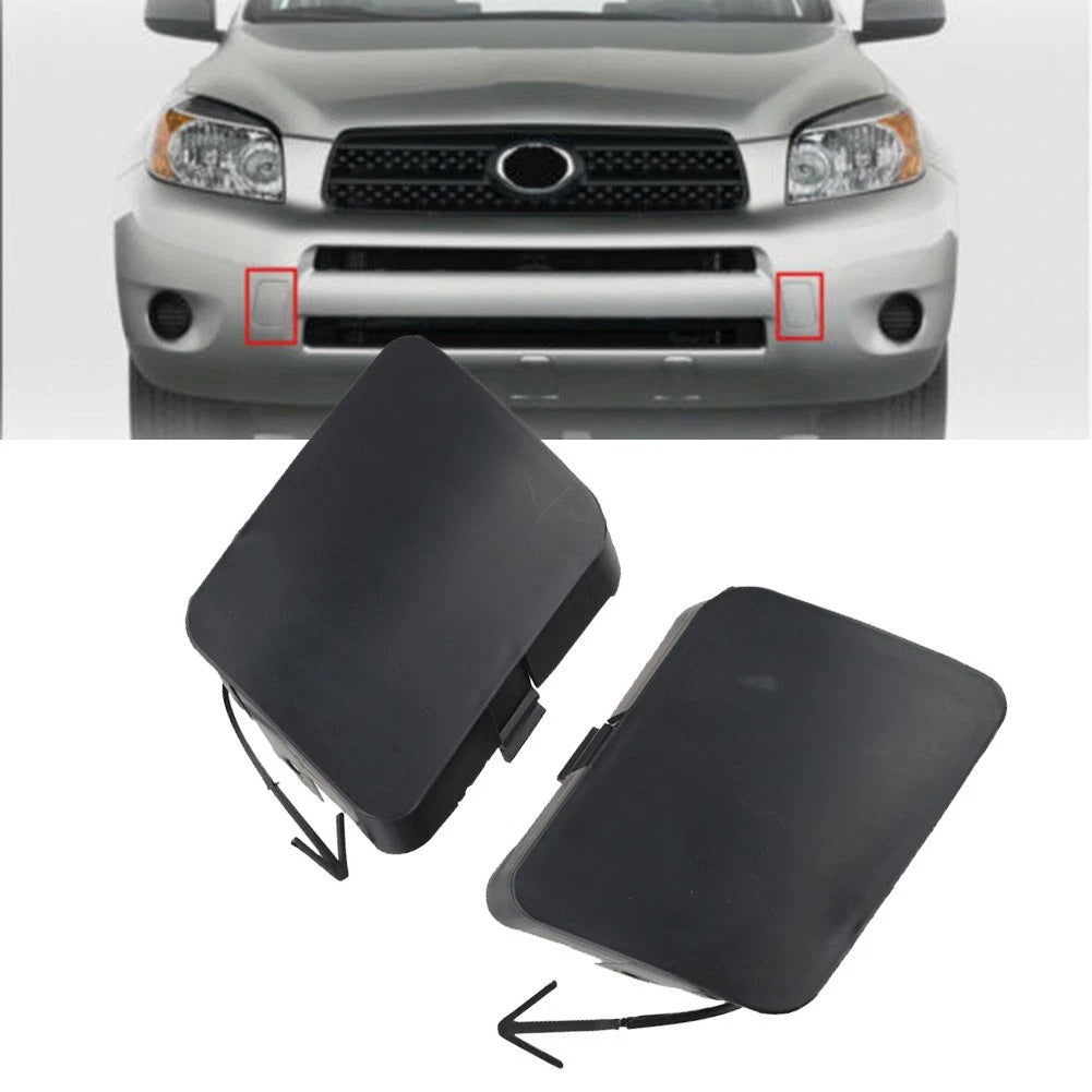 Set of 2 Front Tow Hook Caps for Toyota RAV4 ACA33 (2006–2012)