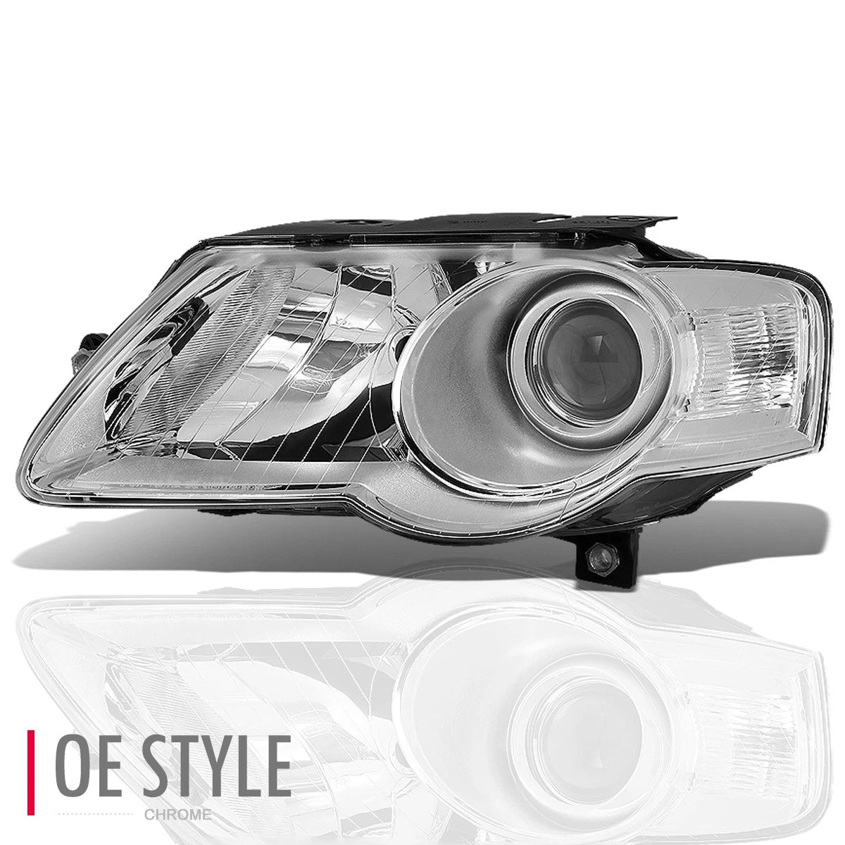 Left Projector Headlight for Volkswagen Passat (2006–2010) VW2502134