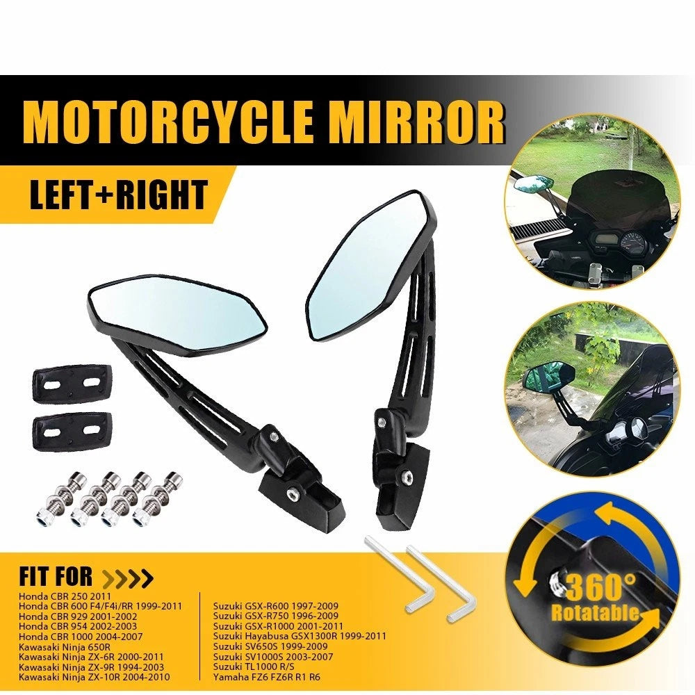Rear View Mirror for Honda CBR600 CBR 600 F4 F4i 900RR 929RR 954RR RC51