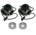 Front and Rear Wheel Bearings & Hubs Kit for Blazer Jimmy (1995–2005)