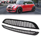 Honeycomb Front Upper Lower Grille Mesh for Mini Cooper R50 R52 R53 (2002–2006)