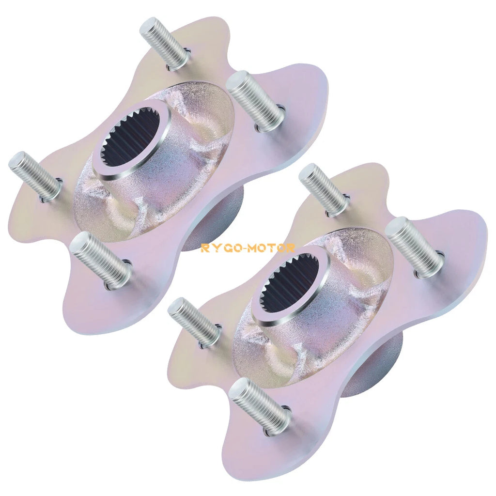 2X Rear Wheel Hubs for Yamaha Big Bear 350 YFM350FW Wolverine 350 YFM350FX 4x4