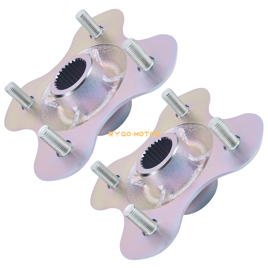 2X Rear Wheel Hubs for Yamaha Big Bear 350 YFM350FW Wolverine 350 YFM350FX 4x4