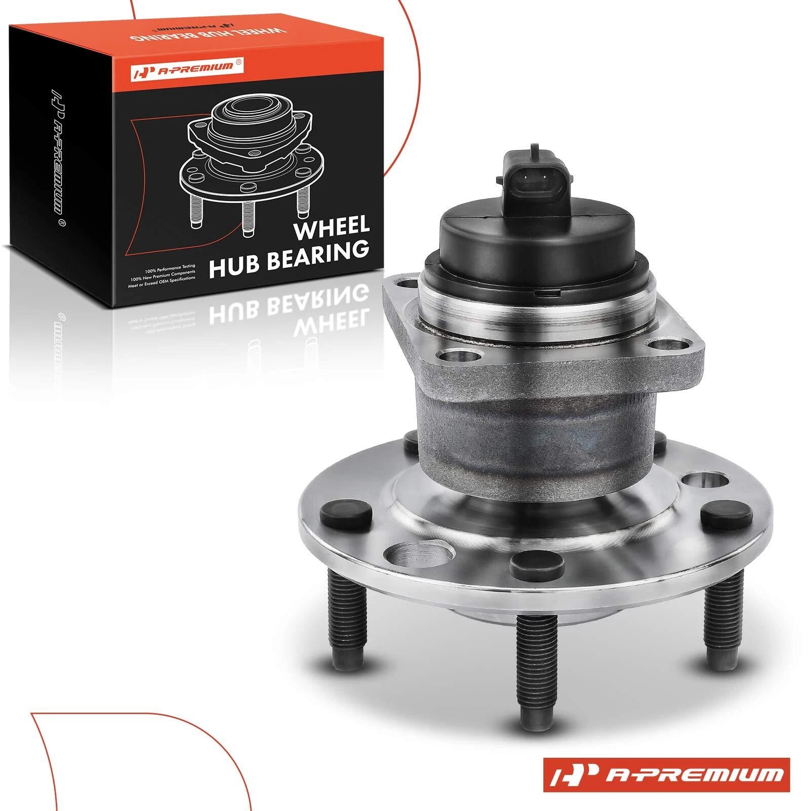 Front Wheel Hub & Bearing Assembly with ABS for Chevy Corvette 