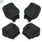Set of 2 Leather Seat Covers for Honda Accord (2008–2012) Black