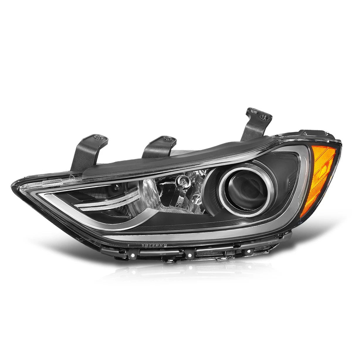 Left Driver Side Projector Headlight Lamp for Elantra Sedan (2017–2018)