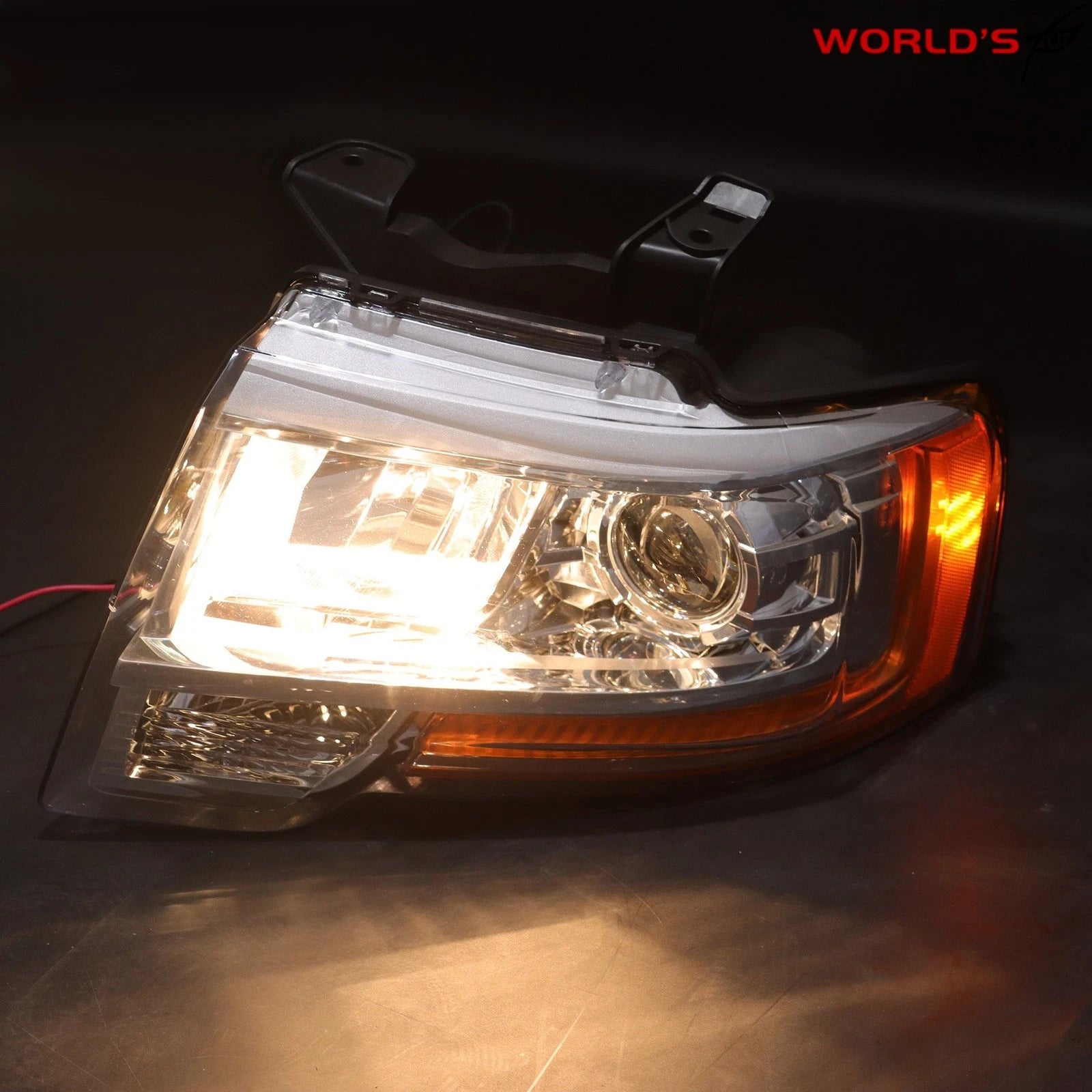 Halogen Projector Headlight for Ford Expedition (2015–2017) Chrome Left